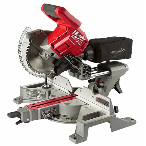 Milwaukee M18 FUEL™ 7-1/4” Dual Bevel Sliding Compound Miter Saw (Tool Only)