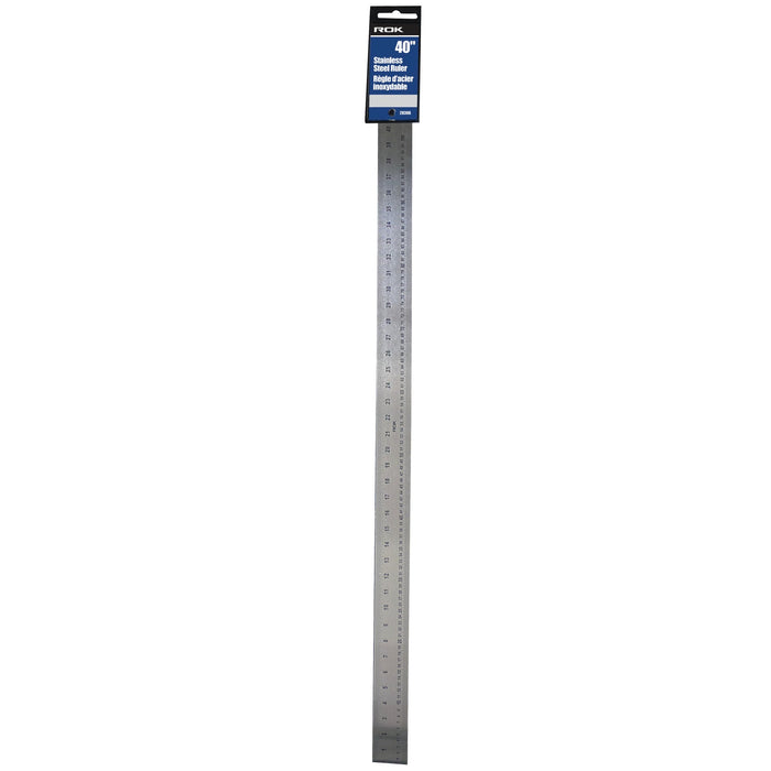 Stainless Steel Ruler 40"