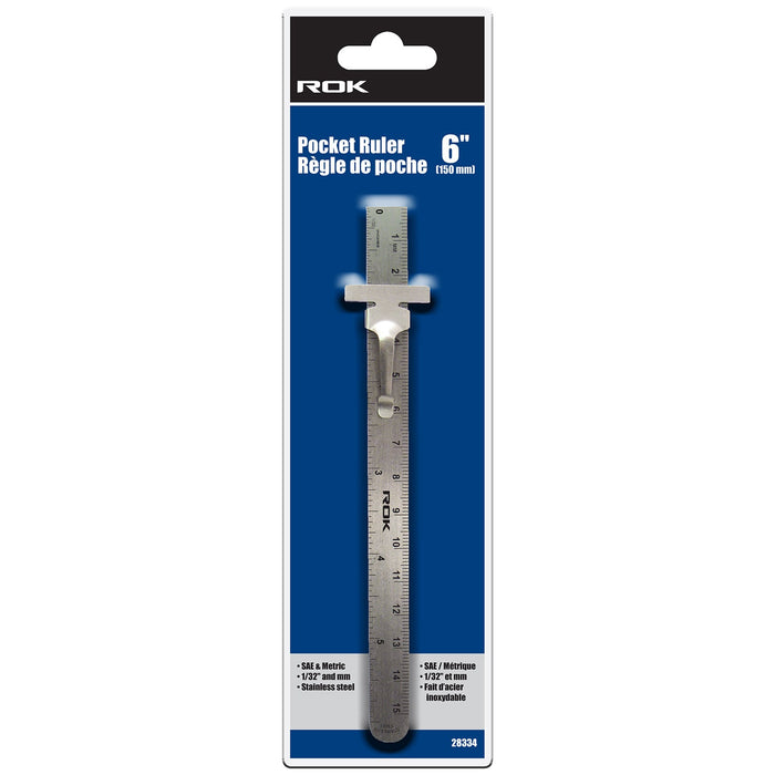 Pocket Ruler 6"