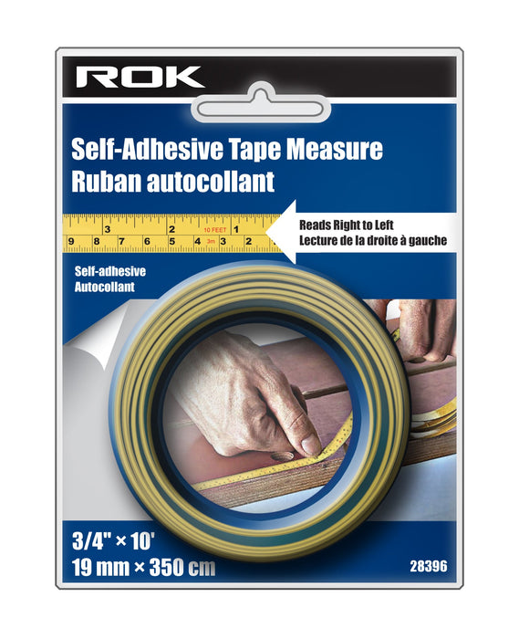 Self-Adhesive Measuring Tape R-L