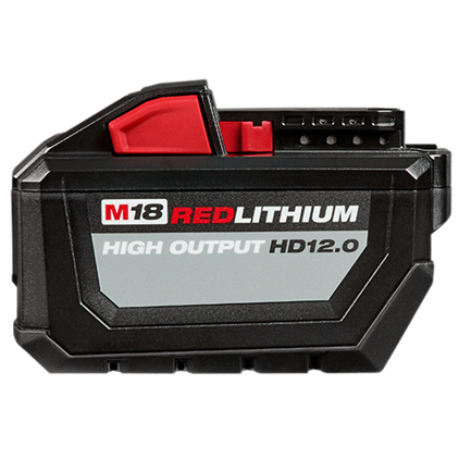 Milwaukee M18 REDLITHIUM™ HIGH OUTPUT™ HD12.0 Battery Pack