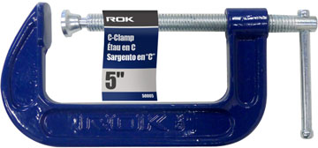 ROK C-Clamp 5-inch