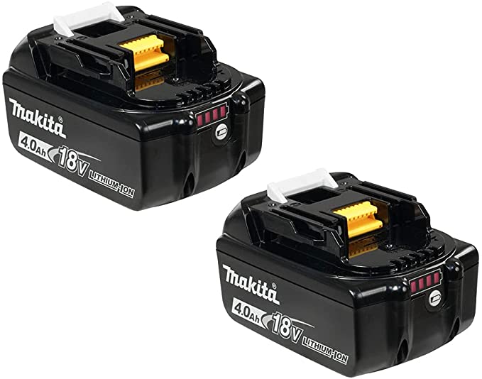 Makita BL1840B 2/Pk (196406-9) 18V (4.0 Amp) Li-Ion Battery Twin Pack