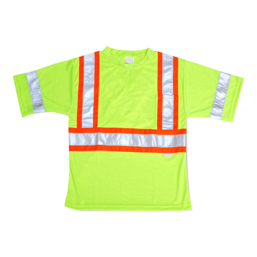 Hi-Viz Safety T-Shirt - Lime XL