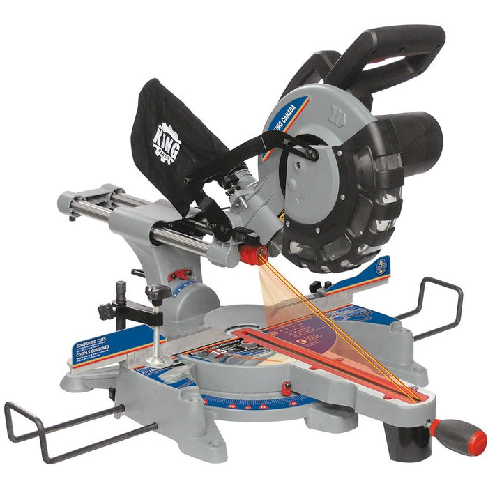 10” Sliding Compound Miter Saw w/ Twin Laser