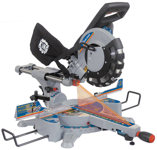 10” Dual Bevel Sliding Compound Miter Saw w/ Twin Laser