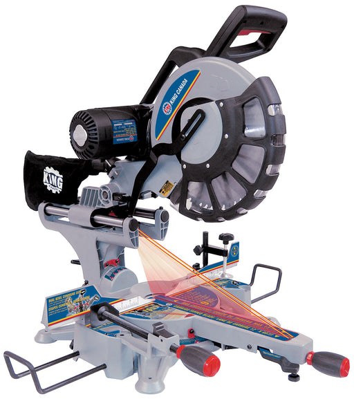 12” Dual Sliding Compound Miter Saw w/ Twin Laser