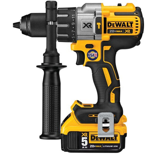 DeWalt 20V MAX* XRÂ® Brushless Cordless 3-Speed 1/2 in. Hammer Drill/Driver Kit (5.0 Ah)