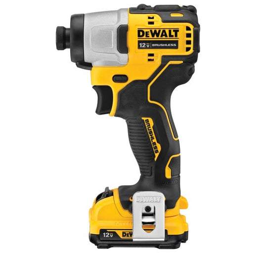 DeWalt XTREME 12V MAX* Brushless 1/4 in. Cordless Impact Driver Kit