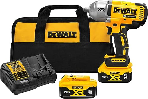 Dewalt 20V XR 1/2 in. High Torque Impact Wrench with Hog Ring Anvil Kit