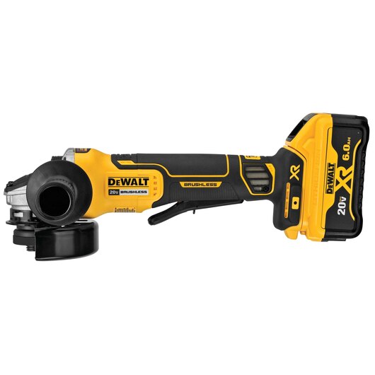 DeWalt 4.5 in. 20V MAX* XR® Paddle Switch Small Angle Grinder Kit with Kickback Brake