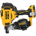 DeWalt 20V MAX* 15° Cordless Coil Roofing Nailer Kit