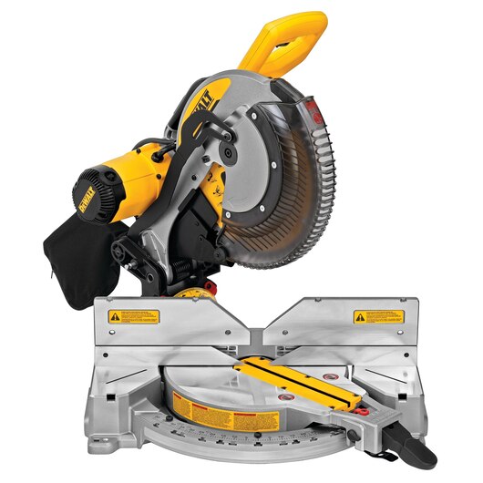 DeWalt 15 Amp 12 in. Electric Double-Bevel Compound Miter Saw