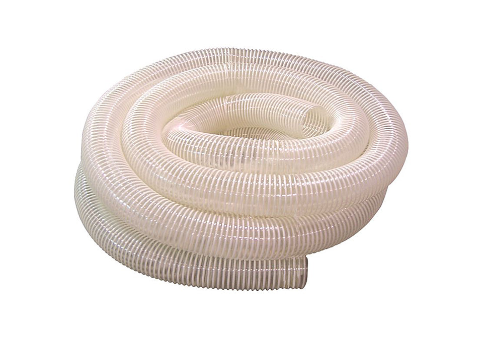 4" Clear Flexible Collapsable PVC Hose