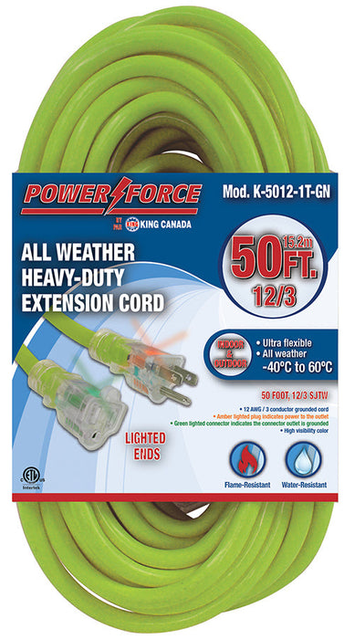 50 Feet Single Tap Extension Cord