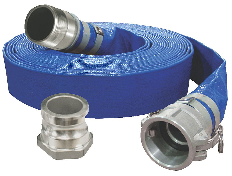 KING-CANADA 2" X 50 Feet Water Pump Hose Kit