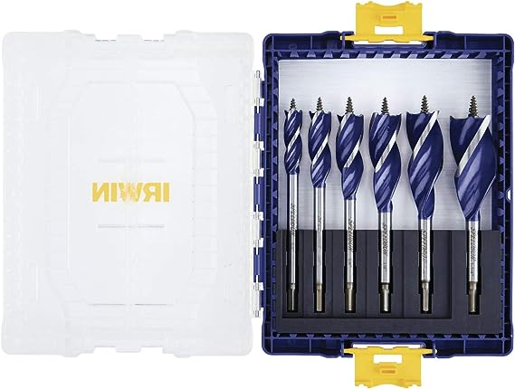 IRWIN Speedbor Drill Bit Set for Wood, 6-pc.