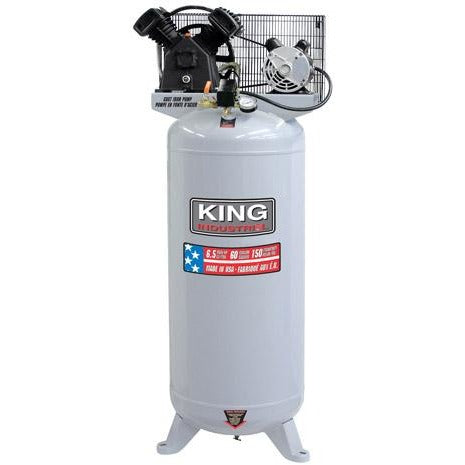 Stationary 6.5 Peak HP 60 Gallon Air Compressor