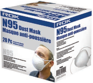 N95 Dust Mask 20 Pc