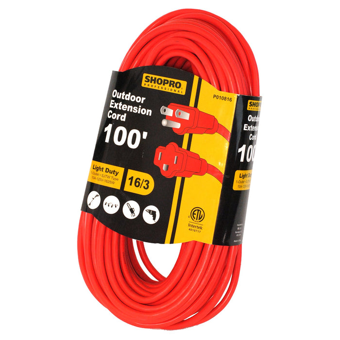 100' Outdoor Extension Cord