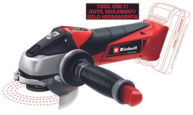 Einhell 18V 4-1/2'' Grinder